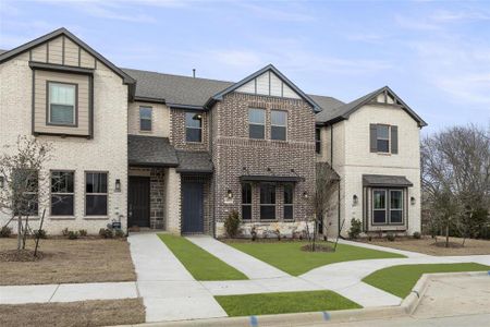 New construction Townhouse house 6013 Baritone Court, Sachse, TX 75048 Columbia Homeplan- photo 2 2