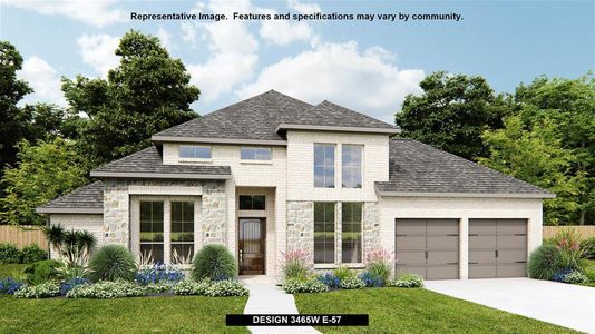 New construction Single-Family house Design 3465W, 26535 Gleaming Dawn Way, Richmond, TX 77406 - photo
