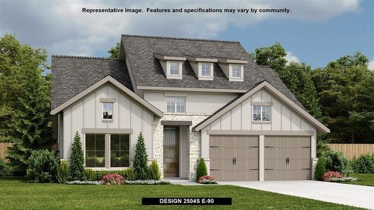 New construction Single-Family house Design 2504S, 24202 Downhill Lie, San Antonio, TX 78261 - photo
