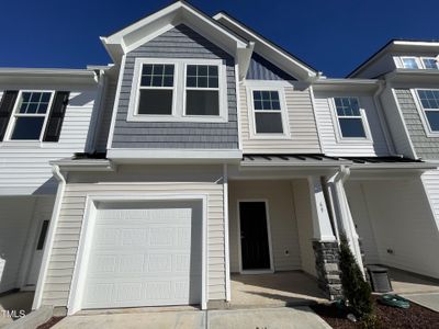 New construction Townhouse house 69 Clear Bead Court, Clayton, NC 27527 Litchfield- photo 0