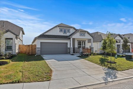 New construction Single-Family house 1009 Willowbrook Ave, New Braunfels, TX 78130 Connor- photo 0