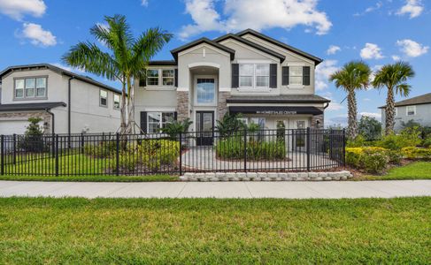 New construction Single-Family house 5950 Newberry Pines Avenue, Wesley Chapel, FL 33545 Sonoma II- photo 40 40