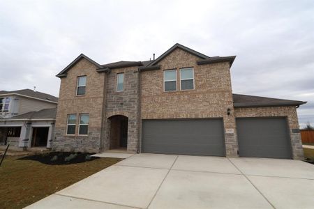 New construction Single-Family house 15301 Ollie Briar St, Pflugerville, TX 78660 Trinity - photo 1 1