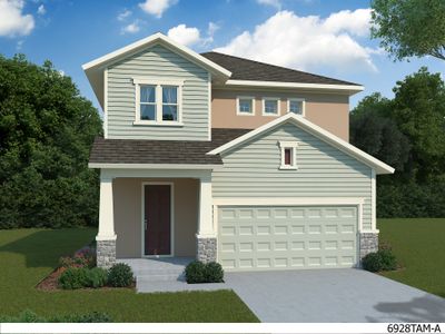 New construction Single-Family house 28778 Orange Berry Drive, Wesley Chapel, FL 33543 - photo 4 4