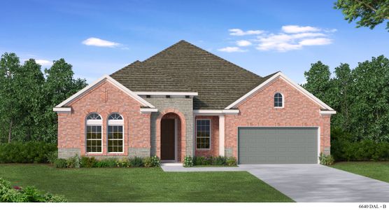 New construction Single-Family house 605 Crystal View Drive, Mansfield, TX 76063 The Dowell- photo 0 0