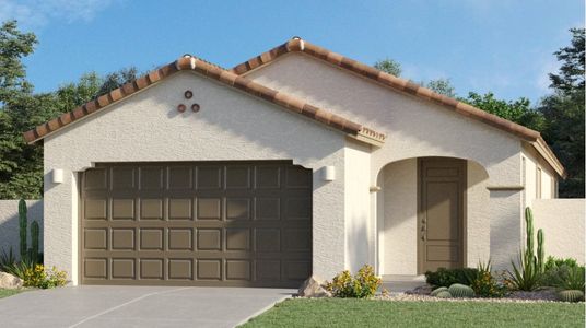 New construction Single-Family house 12315 E Wallflower Ln, Florence, AZ 85132 Agave- photo 0