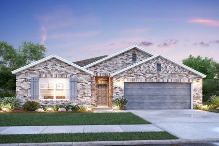 New construction Single-Family house Moscoso - 40' Smart Series, 6517 Adderly Road, Pilot Point, TX 76258 - photo