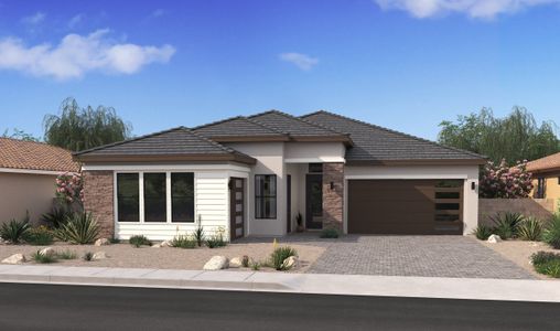 New construction Single-Family house Belfast,  Ironwood Rd. & Pima Rd, San Tan Valley, AZ 85140 - photo