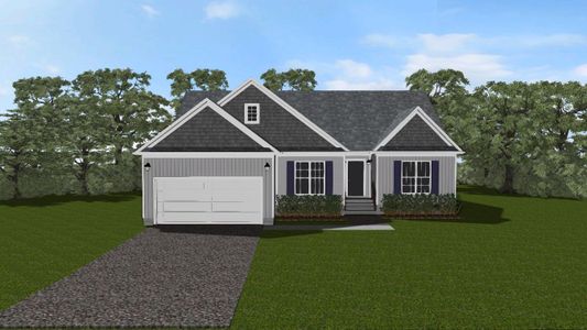 New construction Single-Family house The Bainbridge, 20 Shore Pine Drive, Youngsville, NC 27596 - photo