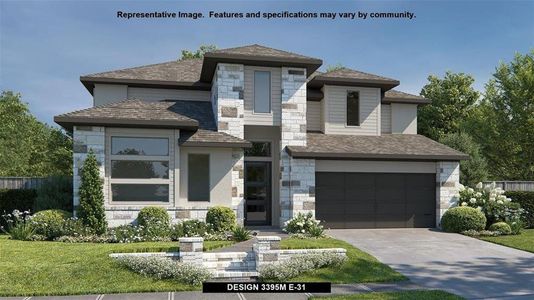 New construction Single-Family house 17800 Parnassum Path, Conroe, TX 77302 Design 3395M- photo 0 0