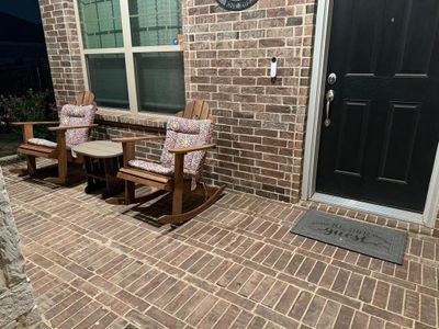 Front Porch at night