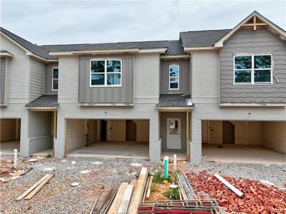 New construction Townhouse house 5480 Rock Place Court, Norcross, GA 30093 Queensland- photo 1 1
