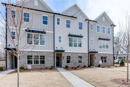 New construction Townhouse house 1294 Ainsworth Alley, Unit Lot 58, Sugar Hill, GA 30518 The Oakfield- photo 2 2