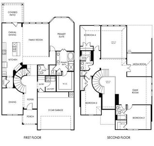 New construction Single-Family house 2514 Chivalry Lane, Rosenberg, TX 77471 The Cedar (L412)- photo 1 1
