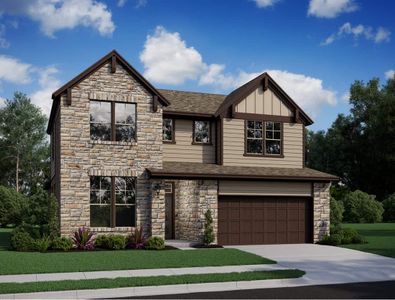 New construction Single-Family house Wren, 8310 Allston Village Trail, Spring, TX 77389 - photo