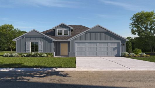 New construction Single-Family house 160 Timbo Drive, Jarrell, TX 76537 Elgin- photo 0 0