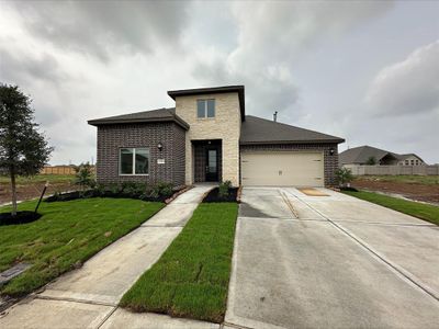New construction Single-Family house 2434 Peach Oak Crossing, Manvel, TX 77578 Somerset- photo 0 0
