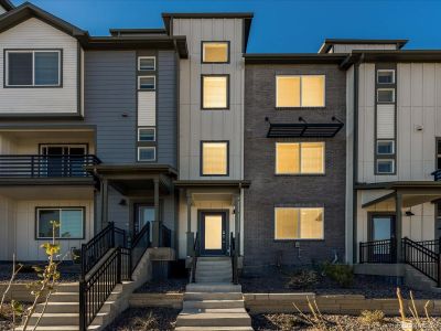 New construction Townhouse house 16590 Shoshone Place, Broomfield, CO 80023 - photo 0