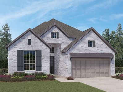 New construction Single-Family house 24907 Rosemallow Ridge Lane, Katy, TX 77493 Hillcrest - 50' Lot- photo 0