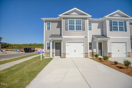 New construction Townhouse house 526 Belgian Red Way, Rolesville, NC 27571 - photo 0 0