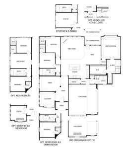 New construction Single-Family house 4426 Thistle Drive, Midlothian, TX 76065 Concept 2199- photo