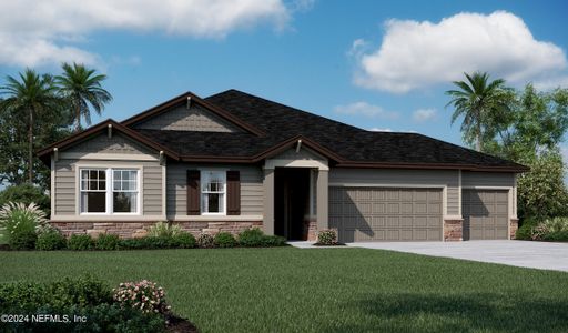 New construction Single-Family house 411 Goldenrod Drive, Saint Augustine, FL 32209 - photo 0