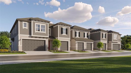 New construction Townhouse house 10809 Fowlers Bluff Court, Tampa, FL 33647 - photo 0 0