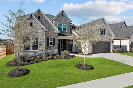 New construction Single-Family house 7610 Redwoods Forest Drive, Katy, TX 77493 The Wellington- photo