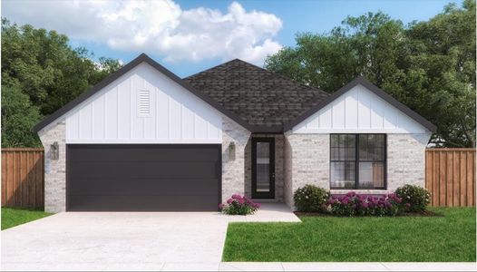 New construction Single-Family house 7117 Talon Bluff Drive, Fort Worth, TX 76179 Chamberlin II- photo 0