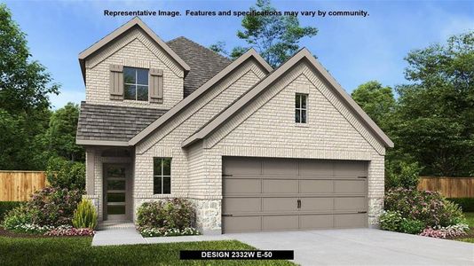 New construction Single-Family house 17442 Vino Vines Lane, Conroe, TX 77302 Design 2332W- photo 0 0