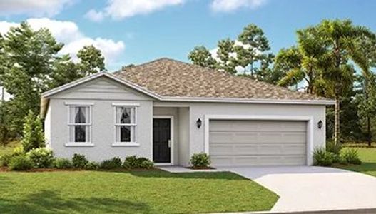 New construction Single-Family house 397 Helmsman Avenue, Mascotte, FL 34753 The Webber- photo 0