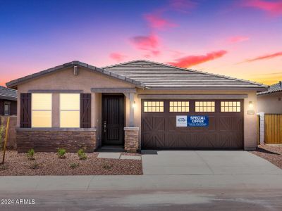 New construction Single-Family house 20910 N Roadrunner Lane, Maricopa, AZ 85138 Jubilee- photo 1 1