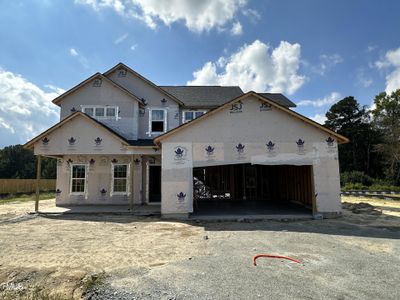 New construction Single-Family house 289 Tobacco Barn Drive, Angier, NC 27501 The Magnolia- photo 0