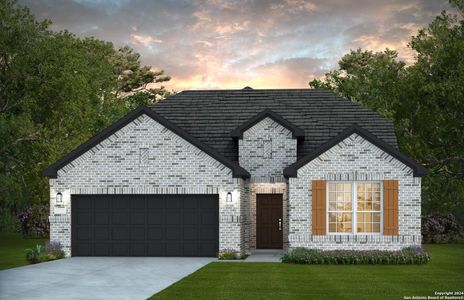 New construction Single-Family house 12439 Pottsboro, San Antonio, TX 78253 Mooreville- photo 0