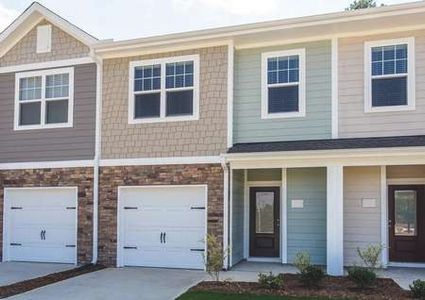New construction Townhouse house 6938 Eddy Point Lane, Raleigh, NC 27616 - photo 0