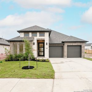 New construction Single-Family house 1816 Durham Park, Bulverde, TX 78163 Design 2373H- photo 24 24