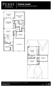 New construction Single-Family house 104 Plant Ln, Liberty Hill, TX 78642 Design 2444W- photo 1 1