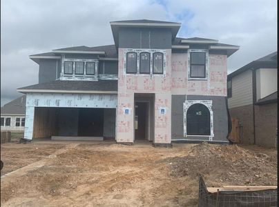 New construction Single-Family house 18310 S Moonlit Arbor Trail, Cypress, TX 77433 Verona- photo 1 1