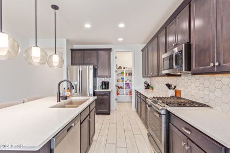 Stainless Appliances at Kitchen