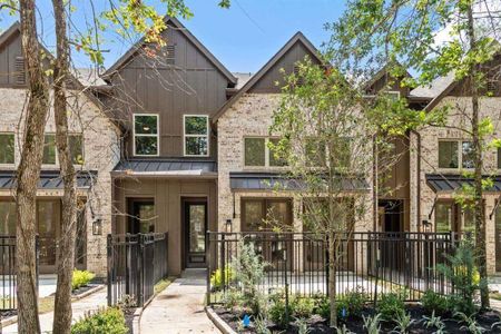 New construction Townhouse house 2680 Woodforest Parkway North, Montgomery, TX 77316 Dylan Plan- photo 0