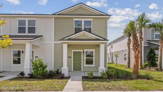 New construction Townhouse house 3528 Prairie Wind Ct, Middleburg, FL 32068 BAILEY- photo 2 2