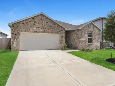 New construction Single-Family house 11896 Whirlaway Drive, Willis, TX 77318 TRAVIS- photo 0