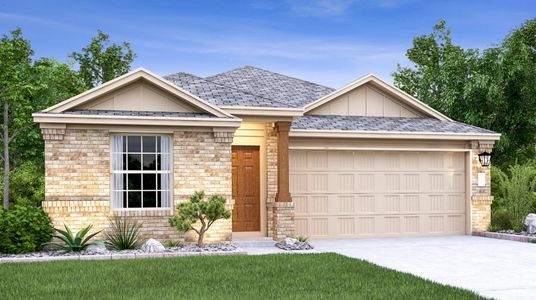 New construction Single-Family house 2337 Four Waters Loop, Georgetown, TX 78628 Duff- photo 0