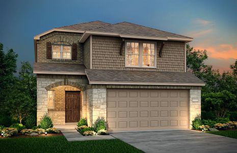 New construction Single-Family house 14157 Calderwood Street, Pilot Point, TX 76258 Lincoln- photo 0