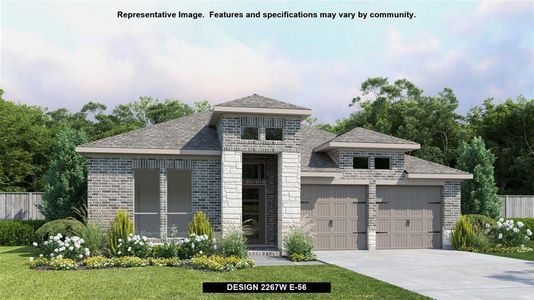 New construction Single-Family house 1844 Field Brook, Seguin, TX 78155 Design 2267W- photo 1 1