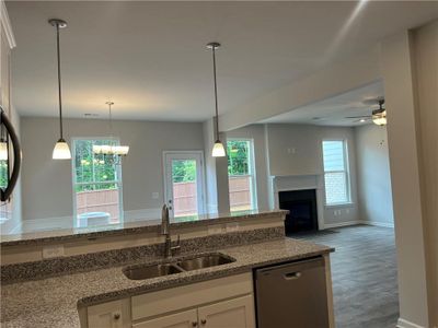 New construction Townhouse house 1247 Park Center Circle, Austell, GA 30168 Dylan II- photo 6 6