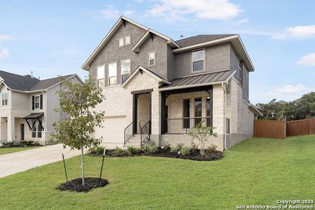 New construction Single-Family house 25111 Ahava, San Antonio, TX 78261 Covington B- photo
