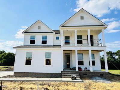 New construction Single-Family house 123 Sage Lane, Unit Lot 10, Four Oaks, NC 27524 Davidson - photo 0 0