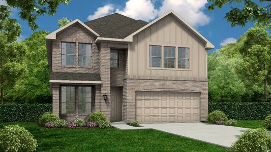 New construction Single-Family house Waring II 45/50's, 631 Woodhaven Lakes Drive, La Marque, TX 77568 - photo