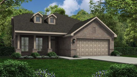 New construction Single-Family house 779 Woodhaven Lakes Drive, La Marque, TX 77568 Princeton + Bonus- photo 0 0